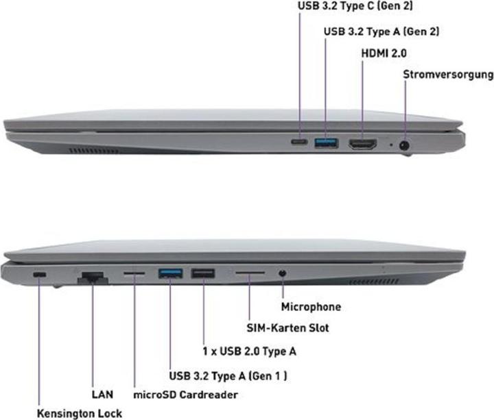 Produktbild Wortmann TERRA MOBILE 1717R i5-1334U W11 HOME (17.30", Intel Core i5-1334U, 16 GB, 1000 GB, DE)