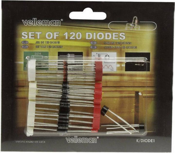 Velleman K/DIODE1 Jeu de diodes