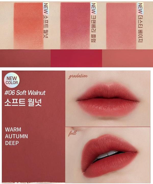 Produktbild Etude House House Fixing Tint 11 Rose Blending Long Lasting High Pigmented Liquid Lipstick Waterproof Lightweigh (11 Rose Blending)