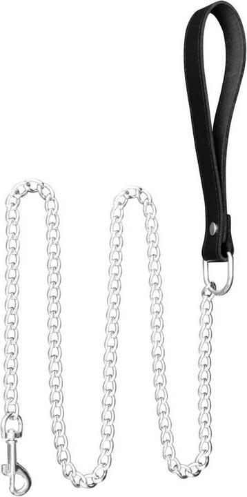 Produktbild XXdreamSToys Kettenleine mit Lederhandlauf schwarz