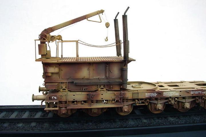 Produktbild Trumpeter Eisenbahngeschütz Leopold 280mm K5 (E)