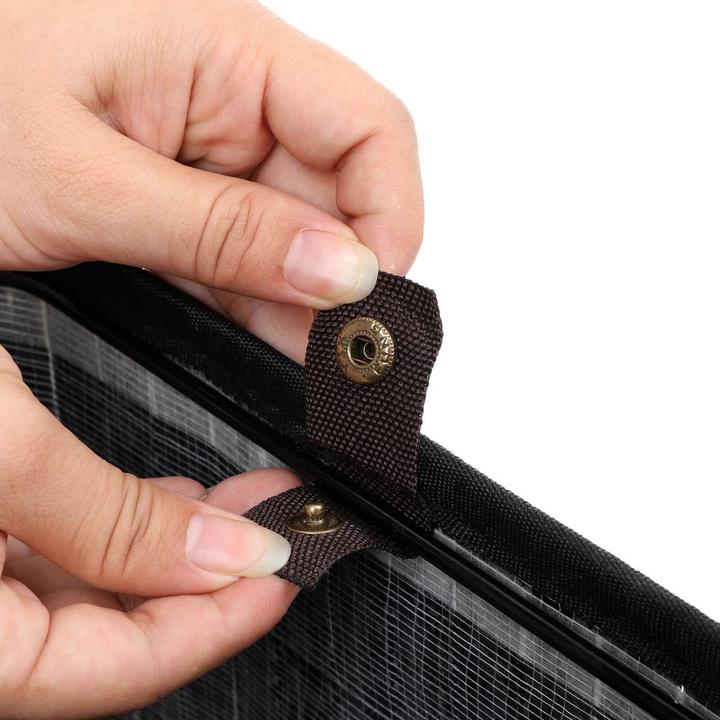 Produktbild Songmics Wäschesammler schwarz (72 l)