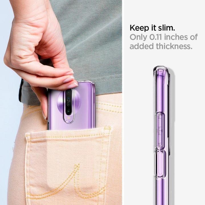 Immagine prodotto Spigen Cristallo liquido Xiaomi Pocophone X2Redmi K30 Crystal Clear ACS00698 (Xiaomi Poco X2, Xiaomi Redmi K30)