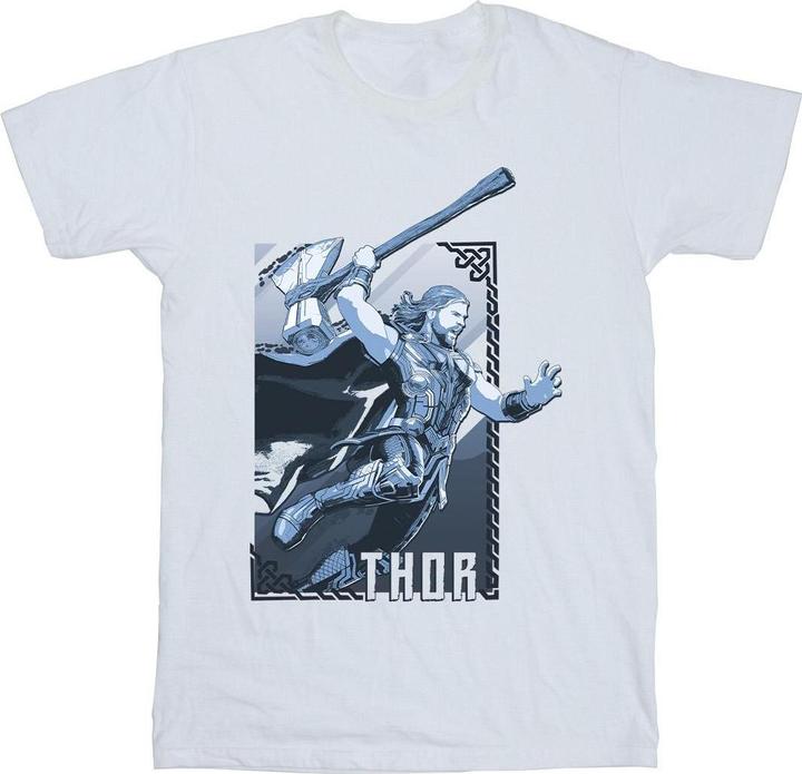Image du produit - T-shirt THOR LOVE AND THUNDER ATTACK - Homme (4XL)