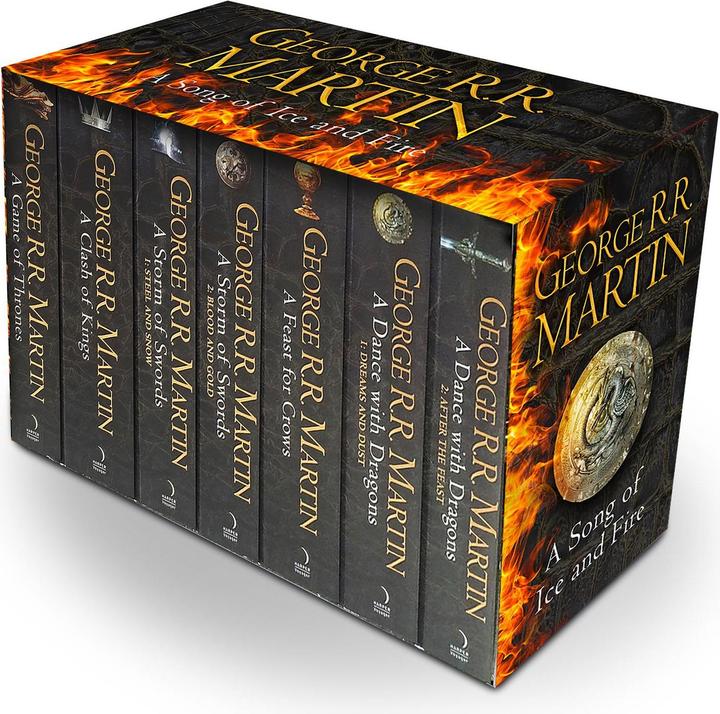 Produktbild A Game of Thrones: The Story Continues. 7 Volumes Boxed Set (Englisch, George R. R. Martin, 2012)