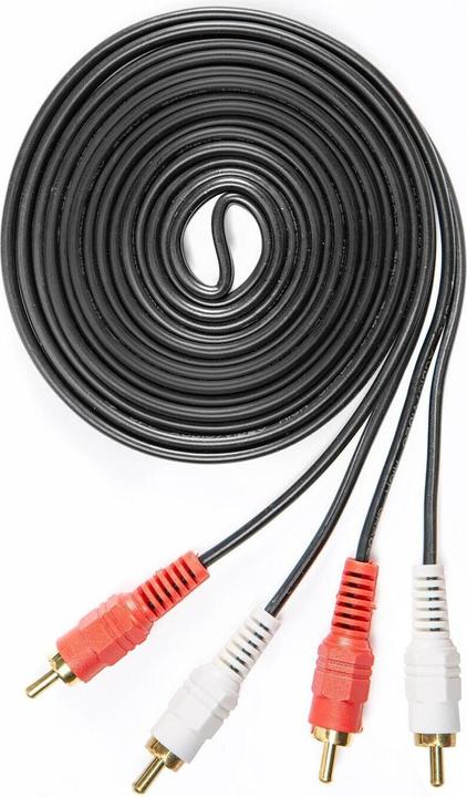 Actual product image Skytronic Audio cable CX402-3 RCA - RCA 2.5 m (2.50 m, Cinch Cables)