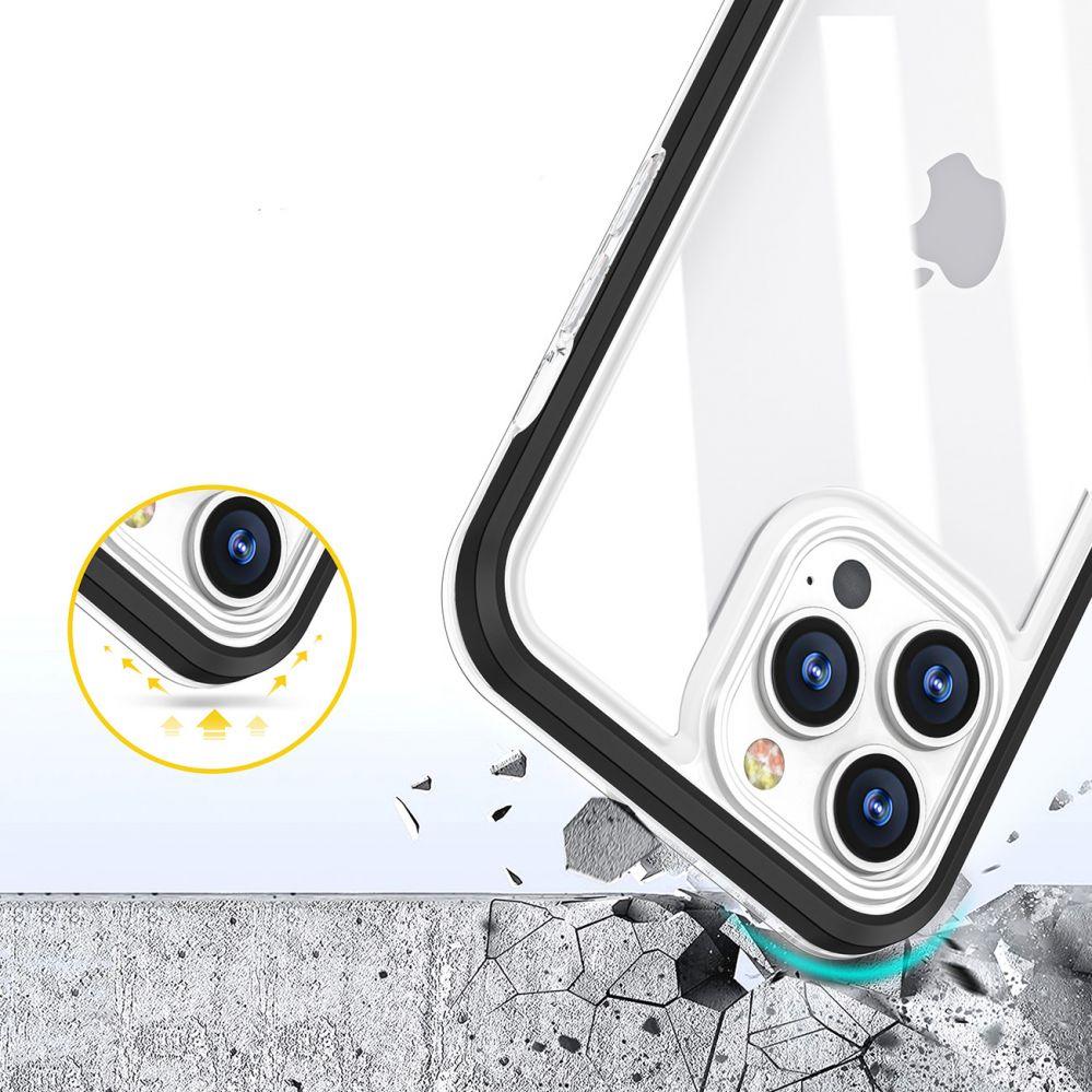 Thumbnail - Hurtel Clear 3in1 case for Samsung Galaxy A03 silicone cover with frame blue (Samsung Galaxy A03), Smartphone Hülle, Bla...