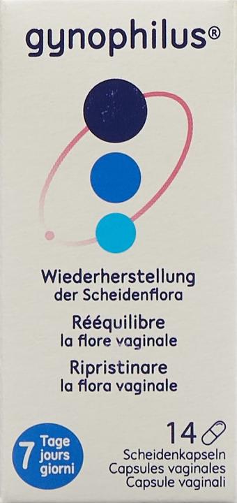 Produktbild GynOphilus Scheidenkapseln (Vaginalzäpfchen)