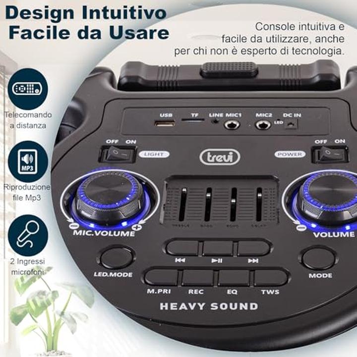 Actual product image Trevi XF 1400 KB (Rechargeable battery operated, Electrical connection)