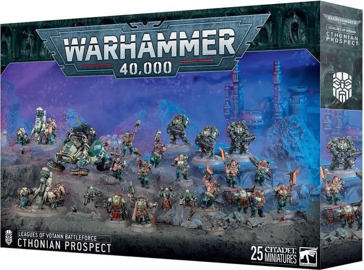 Games Workshop Warhammer AoS - Battleforce Noel 2025 Leagues Of Votann : Prospection Cthonienne (Plastic)