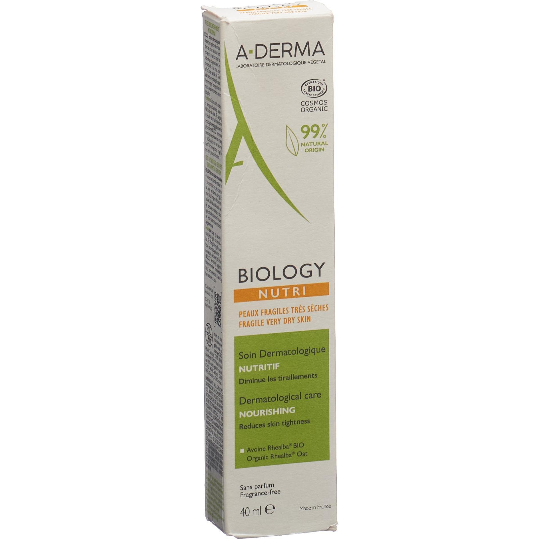 Thumbnail - A-Derma, Gesichtscreme, BIOLOGY Nutritive Creme Creme (40 ml, 24h Creme)