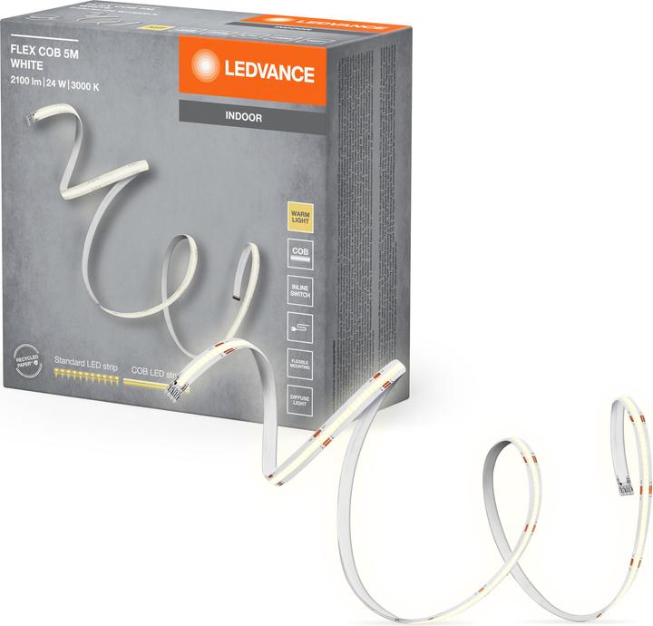 Produktbild Ledvance Cob Strips (Warmweiss, 500 cm, Indoor)