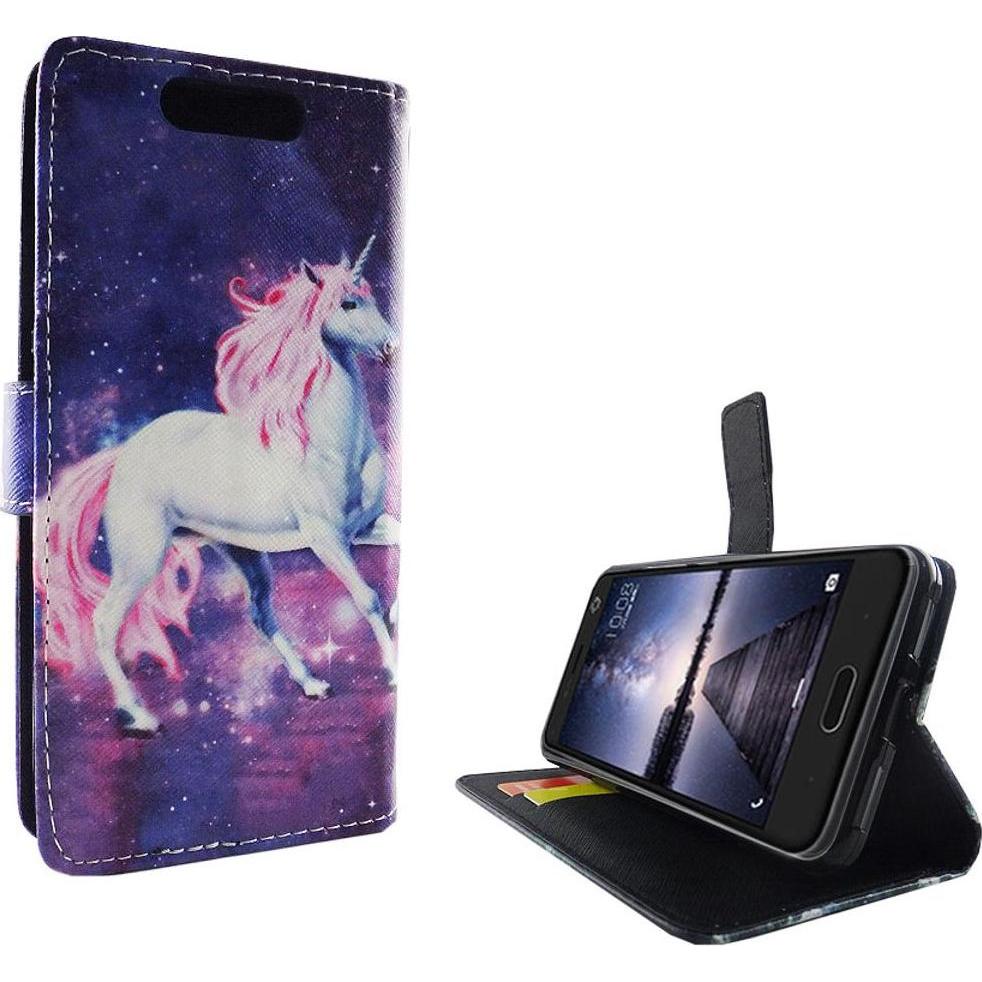 König Design Schutz Handy Hülle für ZTE Blade V8 Case Cover Tasche Wallet Etui Handyhülle Neu (ZTE Blade V8), Smartphone...