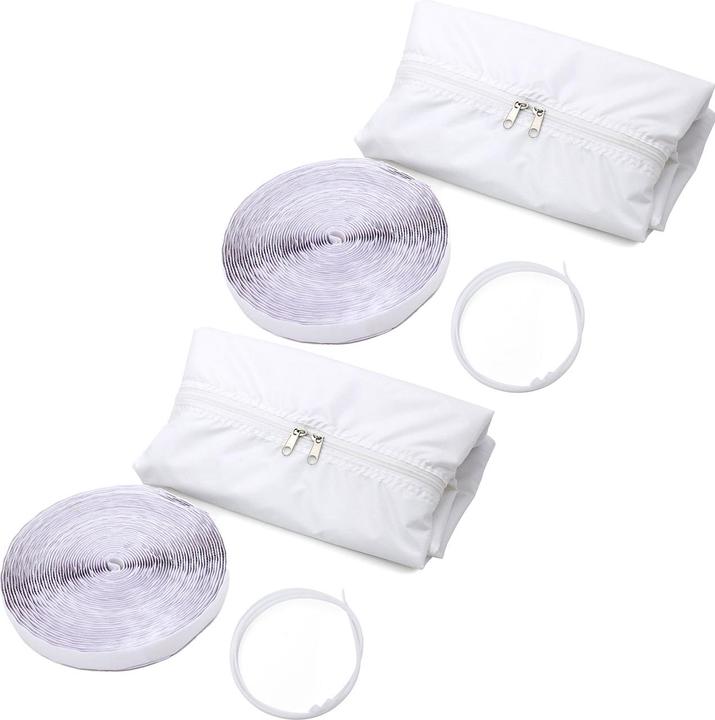 Image du produit Casativo Kit de 2 joints de fenêtre pour appareils mobiles, tuyau d'évacuation d'air