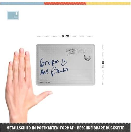 Produktbild Nostalgic-Art Merchandising Blechpostkarten. USA / We can do it (1 Stk.)