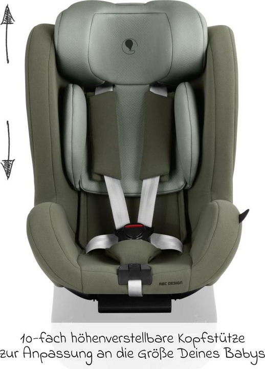 Produktbild ABC Design Reboarder-Kindersitz Lily i-Size ab Geburt (Reboarder, ECE R129/i-Size Norm)