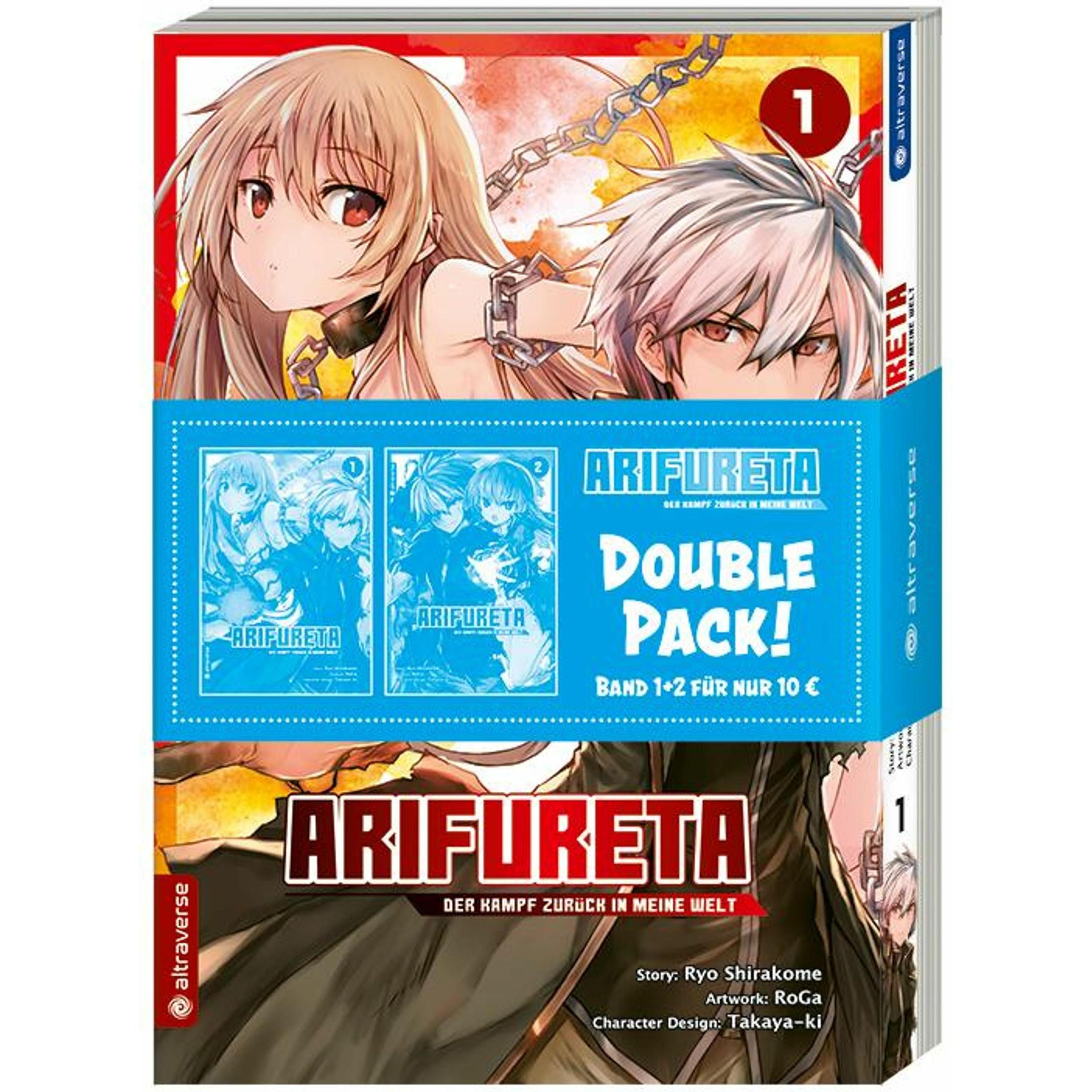 Arifureta - Der Kampf zurück in meine Welt Double Pack 01 & 02, Belletristik von Ryo Shirakome