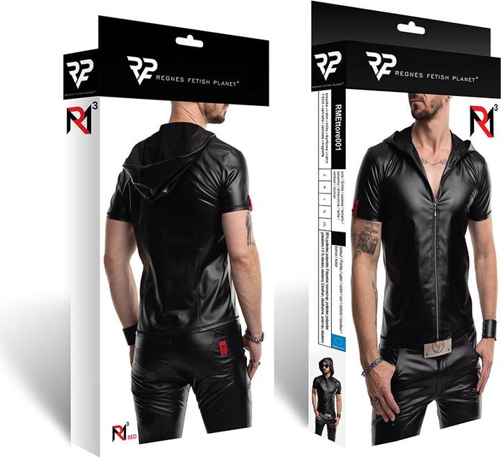 Actual product image Regnes Fetish Planet Herren-Weste in schwarz (XL)