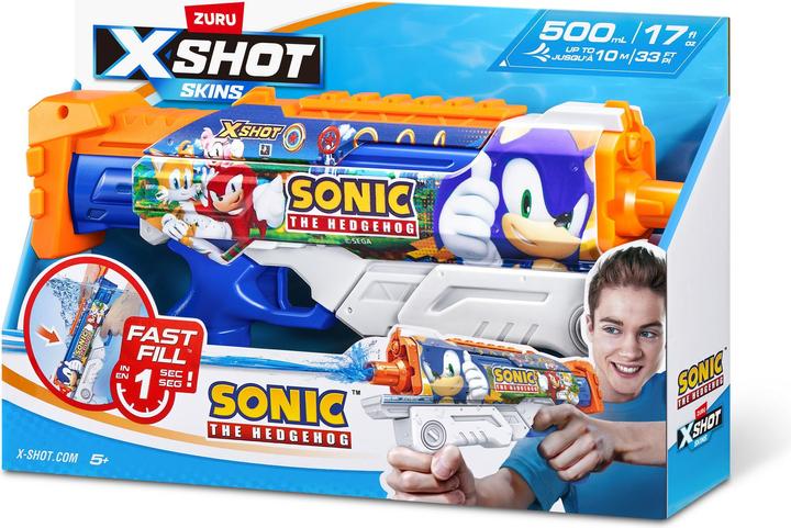 Immagine prodotto Komelon TOYXSHOT GUN WATER SKIN SONIC 118107 (Serbatoio integrato)