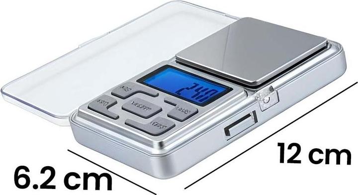 Produktbild Avizar Mini Edelstahlwaage 0,01–1000 g mit PCS