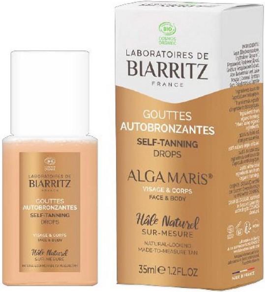 Actual product image Laboratoires de Biarritz Sun Cream FACE SPF 30 - Crème Solaire Visage (Self tanning foam, 35 ml)
