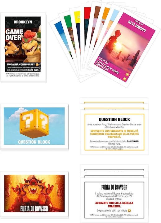 Actual product image Monopoly Super Mario Bros. Film Edition (Italian)