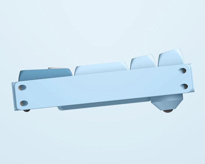 Actual product image Iqunix F97 Wintertide Wireless Gaming Keyboard, RGB - MX-Brown-Switches (US) (US, Cable, Wireless)