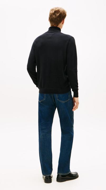Actual product image Tommy Hilfiger Pima CTN Cashmere Pullover Roll Neck Black (XL)