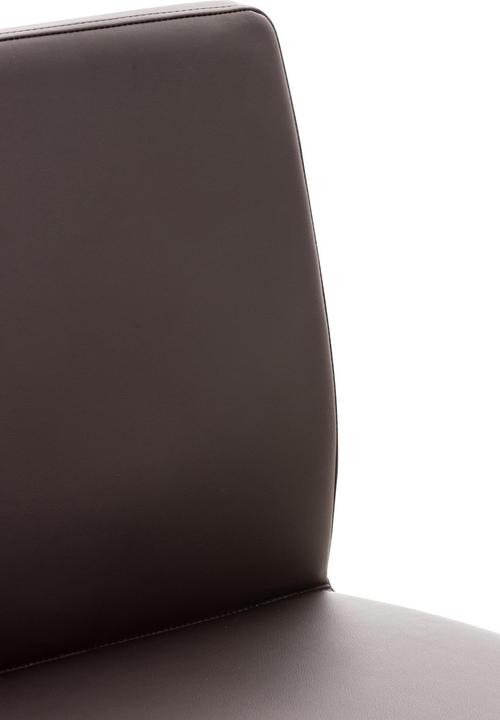 Actual product image CLP Bar stool Cadiz imitation leather black, brown