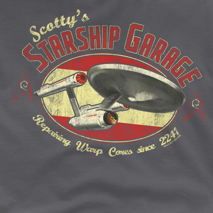Actual product image Mens Scotty's Garage T-Shirt (L)
