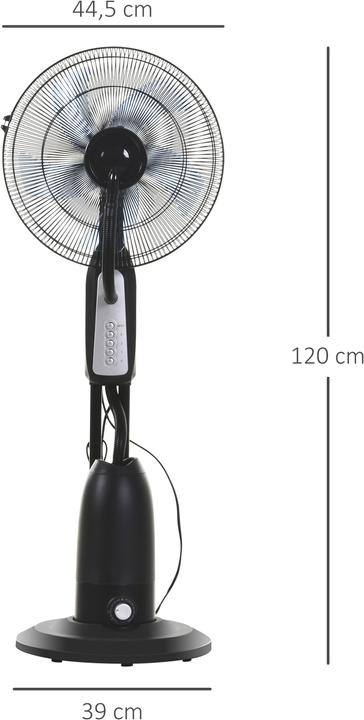 Image du produit Jamb Ventilateur sur pied avec diffuseur (57 dB)