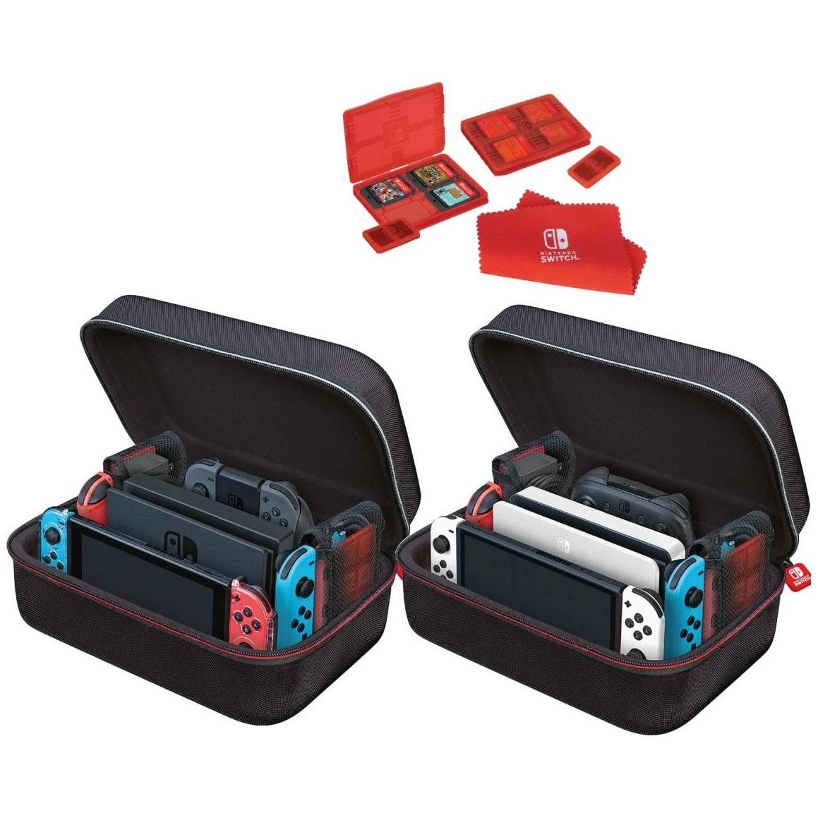 Thumbnail - Bigben Game Traveler Deluxe System Case (Switch OLED, Switch), Weiteres Gaming Zubehör, Schwarz