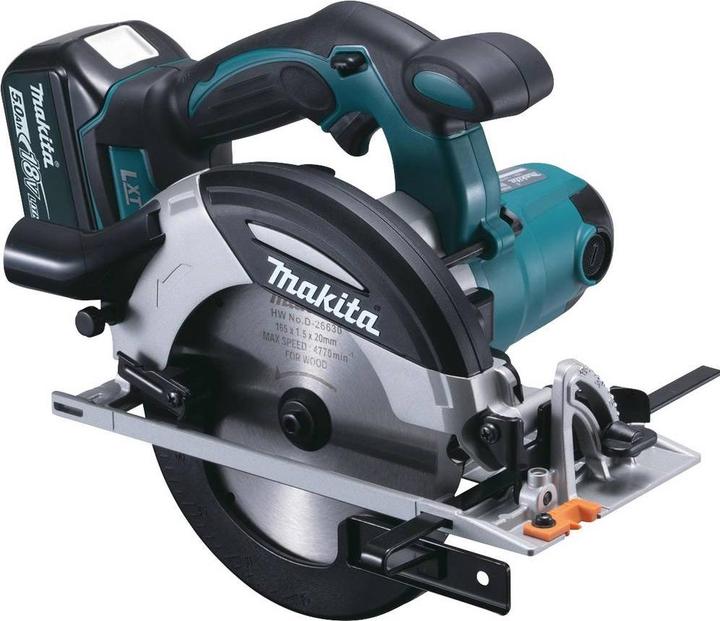 Produktbild Makita DHS630RTJ Akku-Handkreissäge 66 mm 18 V / 5.0 Ah