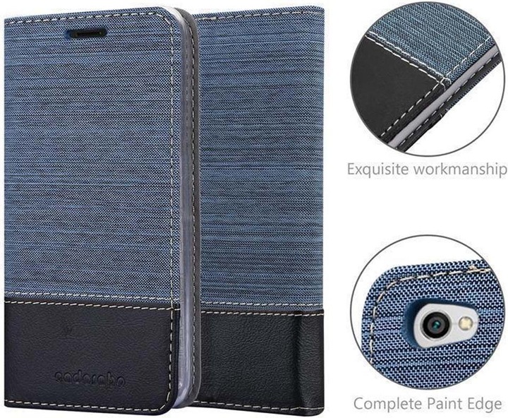 Image du produit Cadorabo Couverture look jeans Book (Xiaomi Redmi Note 5A)