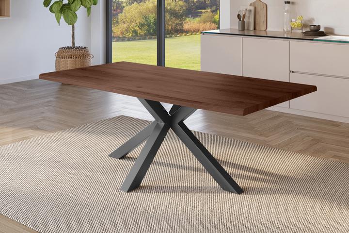 Image du produit SAM JULIUS Baumkante massiv Mdf (200 x 100 x 77 cm)