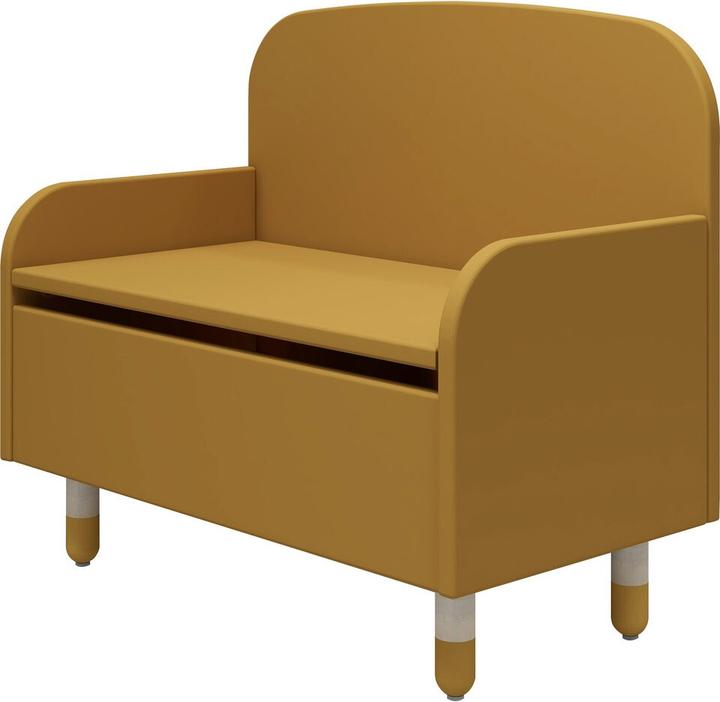 Flexa Panchina con contenitore Dots Mustard (Seggiolone)