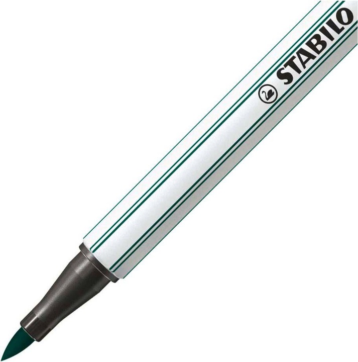 Immagine prodotto STABILO Penna 68 pennello Pennarello Premium (Verde, Verde turchese, 1 x)