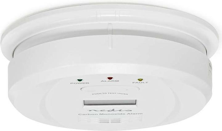 Produktbild Nedis Kohlenmonoxid-Alarm | Batteriebetrieben | Batterie Lebensdauer bis zu: 5 Jahre | Mit Testtast