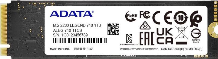 Produktbild Adata Legend 710 (1000 GB, M.2 2280)