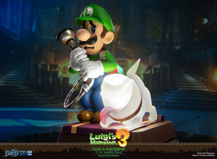 Actual product image First 4 Figures Luigi's Mansion 3: Luigi Collector's Edition