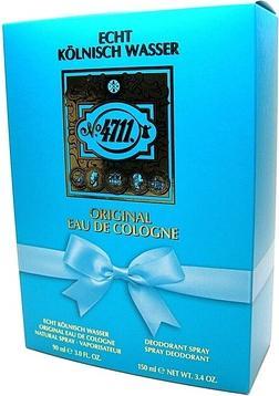 Acqua Colonia 4711 Original Eau de Cologne Spray 90ml Deodorant Spray 150ml - Pack of 2 (Perfume set)