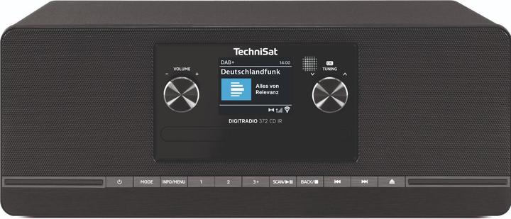 Produktbild TechniSat DigatRadio 372 CD IR (DAB, DAB+, FM, Internetradio, Bluetooth, WLAN)