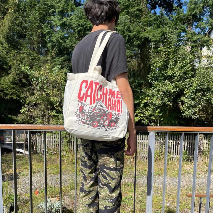 Produktbild Heldbergs Games Tote Bag „Catch me, Aho!“ - Tragetasche