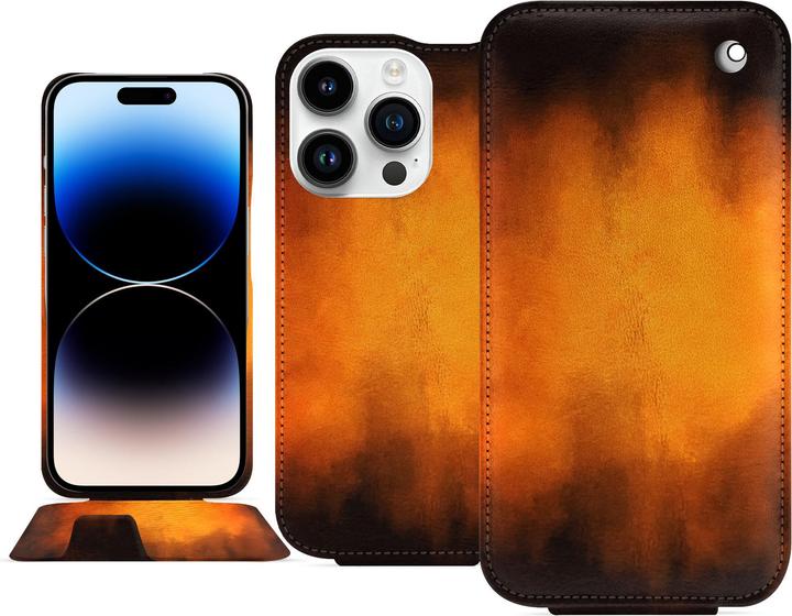 Produktbild Noreve Lederschutzhülle vertikal (Apple iPhone 15 Pro)