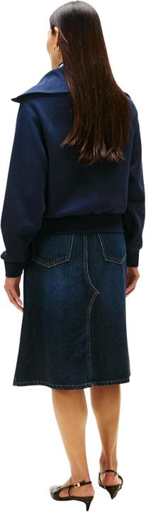 Produktbild Tommy Hilfiger Felpa con Mezza Cerniera Classica Script in Pile (XXL)