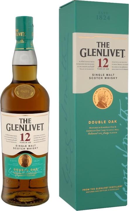 Immagine prodotto The Glenlivet 12 anni Double Oak, vegano (Single Malt)