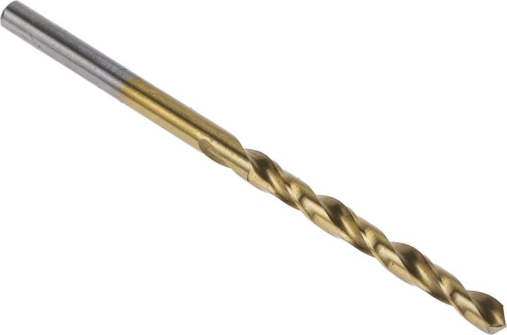 Actual product image RS PRO TiN coated HSS drill,3.6mm dia (3.6 millimetres)