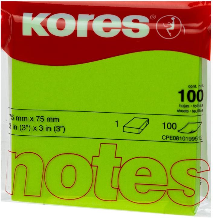 Actual product image Kores Notes (75 x 75 mm)