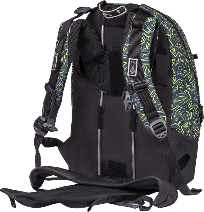 Image du produit Belmil Wave Premium 2in1 Sac à dos scolaire iguana (20 l)