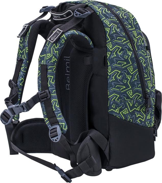 Image du produit Belmil Wave Premium 2in1 Sac à dos scolaire iguana (20 l)